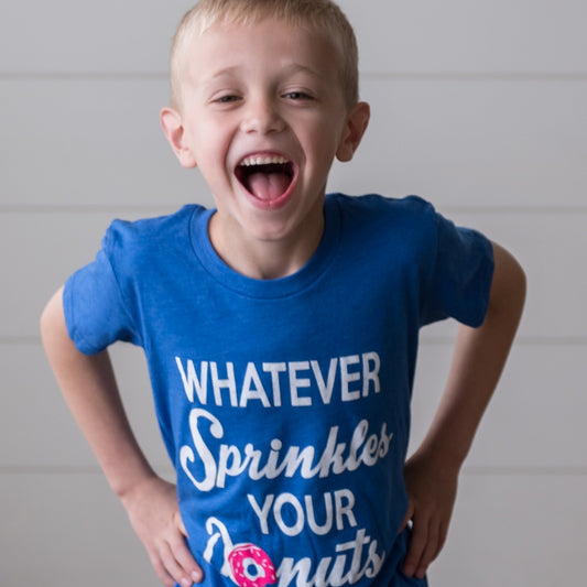 "Whatever Sprinkles Your Donut" Children T-Shirt