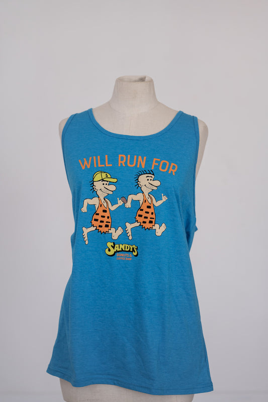 Sandy's Donuts Running Tank
