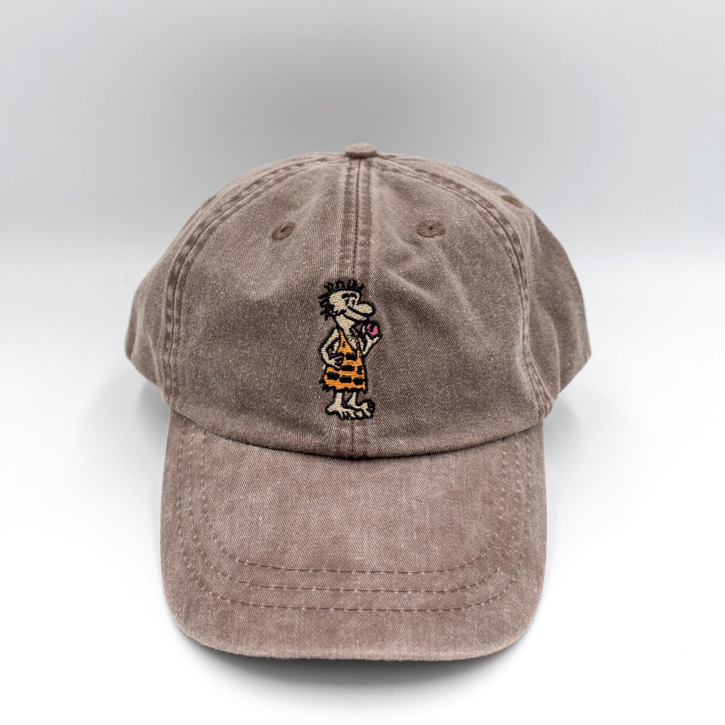 Embroidered Caveman Hats