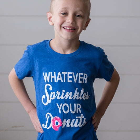 "Whatever Sprinkles Your Donut" Children T-Shirt