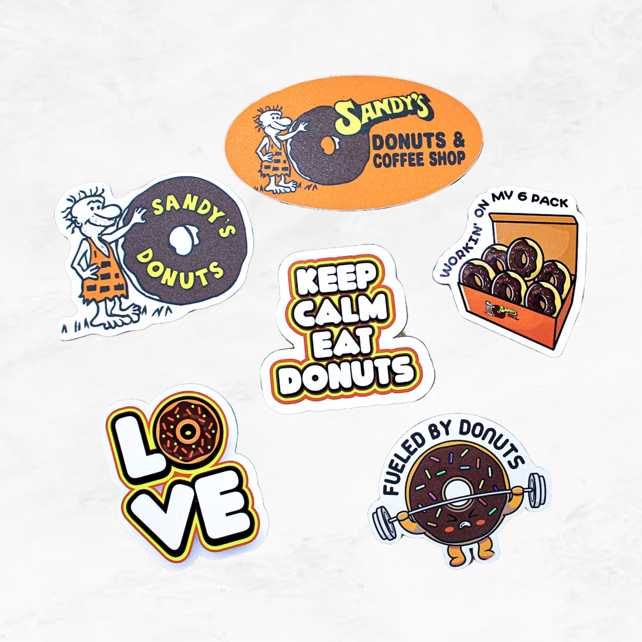 Sandy's Donuts Decals – Sandy's Donuts Clothing Plus